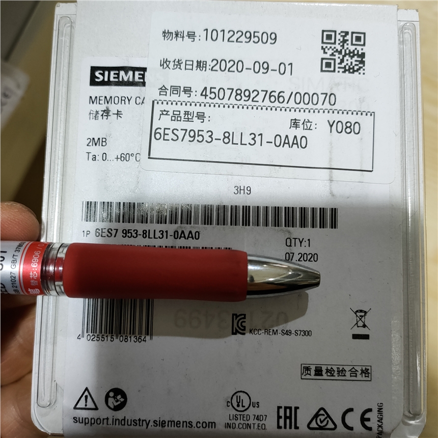 6ES7953-8LL31-0AA0ڴ濨SIEMENSԭװS7Ϻ