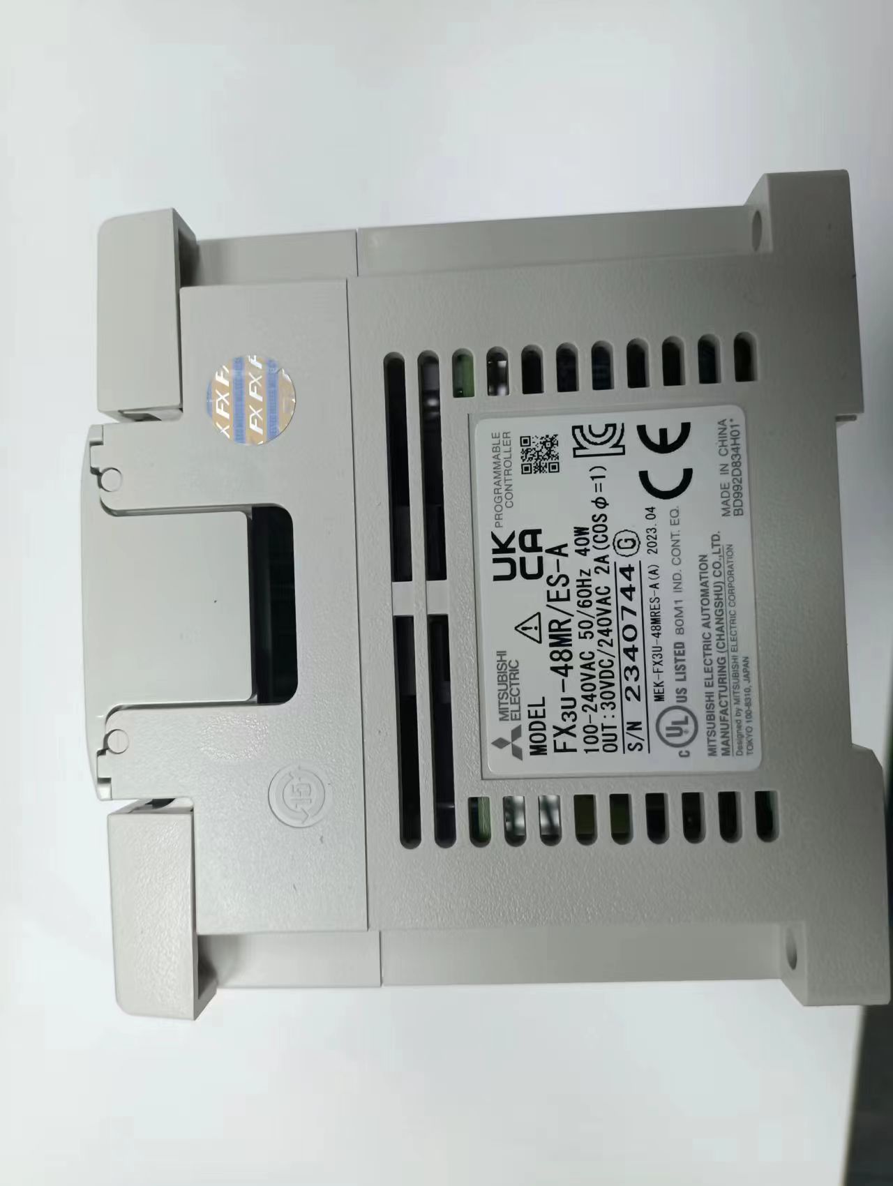 ձMITSUBISHIPLCFX3u-48MR\/ES-A顿в